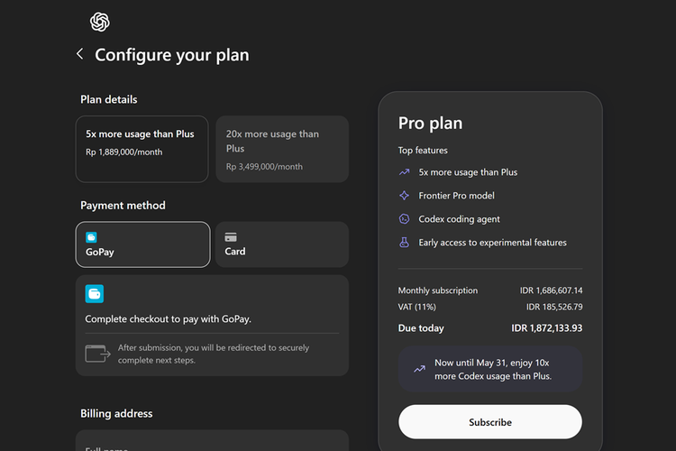 ChatGPT, agen AI, coding, OpenAI, ChatGPT Pro Kini Lebih Murah, Harga Turun Jadi Rp 1,8 Juta
