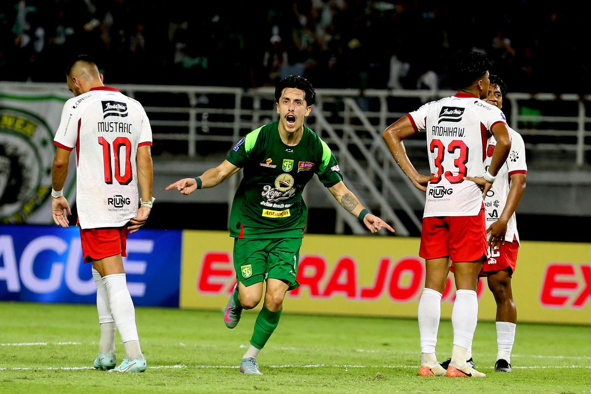 Persebaya Vs Bali United, Bruno Moreira, Persebaya, Eduardo Perez Moran, Super League 2025-2026, Hasil Persebaya vs Bali United 5-2: Akhiri Rekor Buruk, Ini Kata Eduardo dan Bruno