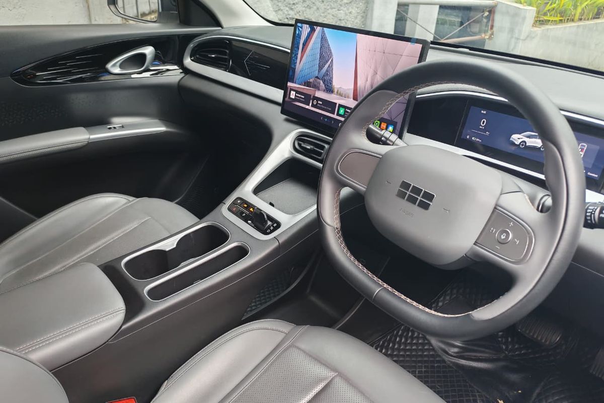 Geely EX2, Interior Geely EX2 Pro: Minimalis, Layar Besar Jadi Pusat Perhatian