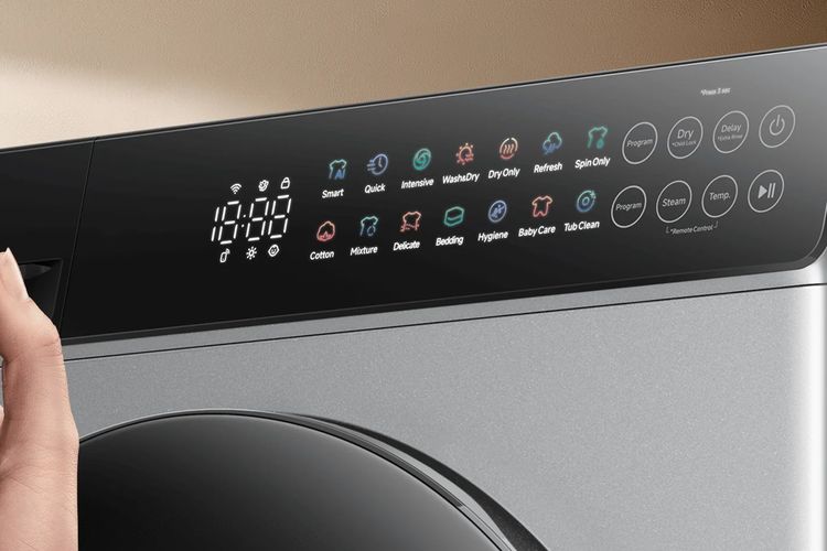 Xiaomi, Mijia Front Load Washer Dryer, smart home, mesin cuci Xiaomi, Xiaomi Mijia Front Load Washer Dryer, Xiaomi Rilis Mesin Cuci Pertama di Indonesia, Mijia Front Load Washer Dryer 10.5kg