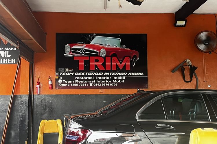 fabric, Restorasi Interior Mobil Lawas, Jok Fabric Tetap Punya Peminat