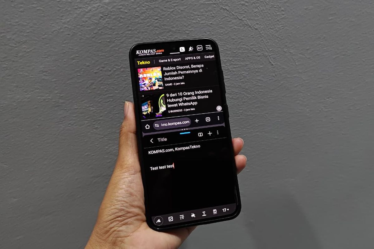 Android, Smartphone, HP Android, Fitur HP Android, 5 Fitur HP Android Berguna tapi Jarang yang Tahu, Double tap, Clipboard, Mode satu tangan, Split screen, Edge Panel