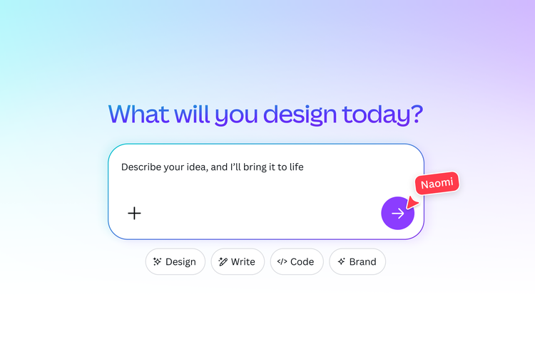 Canva, Canva AI, Canva AI 2.0 Meluncur Bawa 9 Fitur Baru: dari Desain Lewat Suara hingga Konten Otomatis, 2. Orkestrasi agen (Agentic Orchestration), 3. Ingat selera pengguna, 4. Otak-atik obyek, 5. Terhubung ke banyak aplikasi, 6. Bisa perintahkan Canva sesuai jadwal, 7. Bisa riset web, 8. Sesuaikan gaya brand, 9. Dukung impor HTML