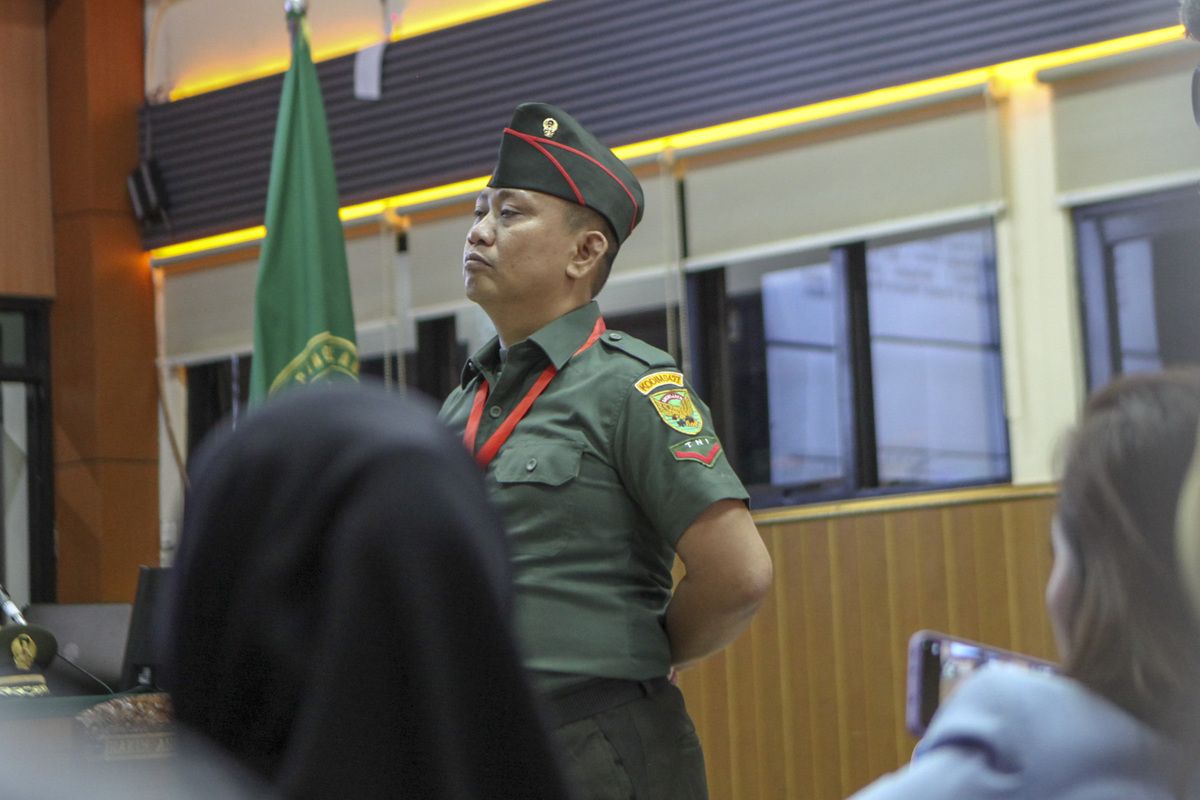 Kopda Bazarsah, judi sabung ayam, Way Kanan, Lampung, Judi Sabung Ayam, way kanan, penembakan polisi, Kopda Bazarsah Dituntut Hukuman Mati Usai Tembak 3 Polisi hingga Tewas, Ini Kronologi Kasusnya