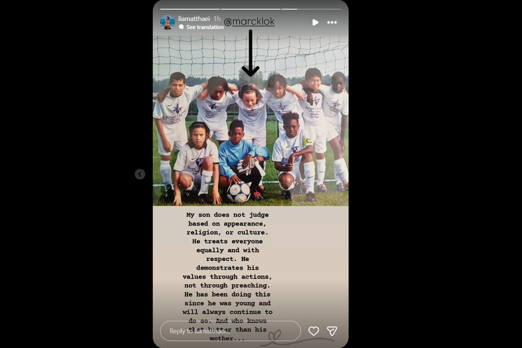 Bhayangkara FC, Marc Klok, Persib Bandung, rasisme, Pembelaan Sang Ibu bagi Marc Klok Soal Tudingan Rasisme dari Bhayangkara FC