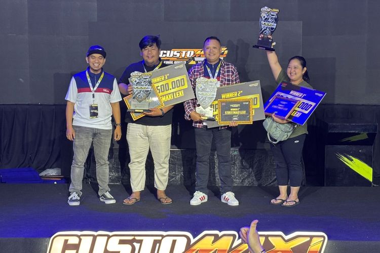 modifikasi, CustoMAXI, NMAX, XMAX, CustoMAXI Yamaha 2025, Daftar Pemenang Grand Final CustoMAXI Yamaha 2025
