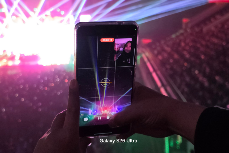 konser, Samsung, Galaxy S26 Ultra, Nonton Konser One Ok Rock, Saya Rekam Dua Momen Sekaligus Pakai Galaxy S26 Ultra
