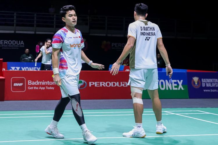 Malaysia Masters, Jonatan Christie, Anthony Sinisuka Ginting, Leo Rolly Carnando, Daniel Marthin, Leo Rolly Carnando/Daniel Marthin, China, Rekap Hasil Malaysia Masters, Jojo dan Ginting Lolos, Leo/Daniel Gugur