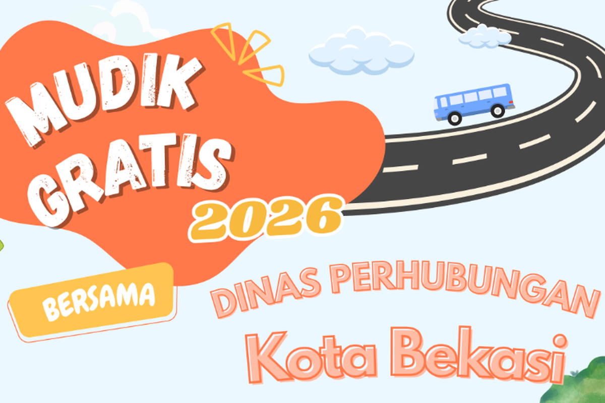 mudik gratis, Mudik Gratis Kota Bekasi, Kota Bekasi Gelar Mudik Gratis 2026, Ini Syarat dan Pendaftaranya