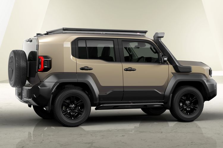 off-road, Toyota Land Cruiser, desain modern, Land Cruiser FJ, Toyota Rilis Land Cruiser FJ: Pakai Mesin Fortuner
