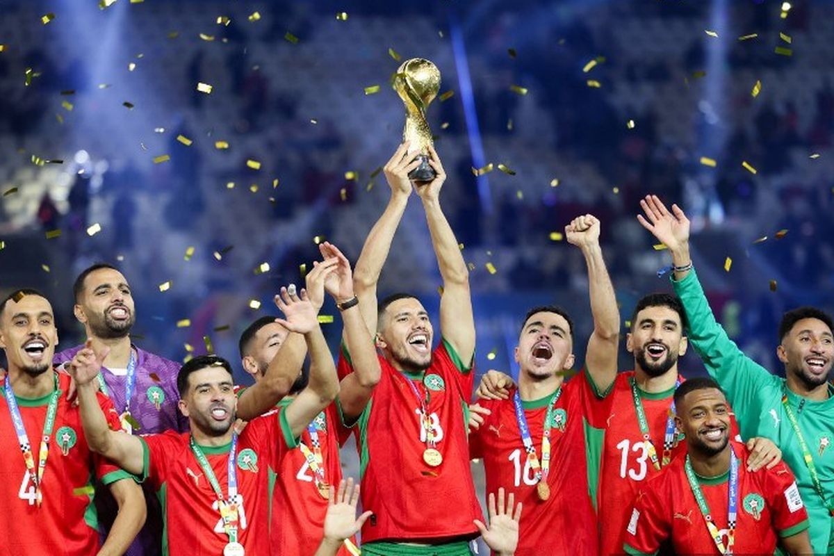 Maroko, Yordania, Oussama Tannane, Maroko Juara Piala Arab 2025, Teman Thom Haye Bikin Gol Spektakuler