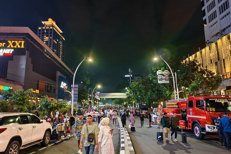 Malam Tahun Baru 2026 di Sudirman–Thamrin: Jadwal Car Free Night dan Rekayasa Lalin