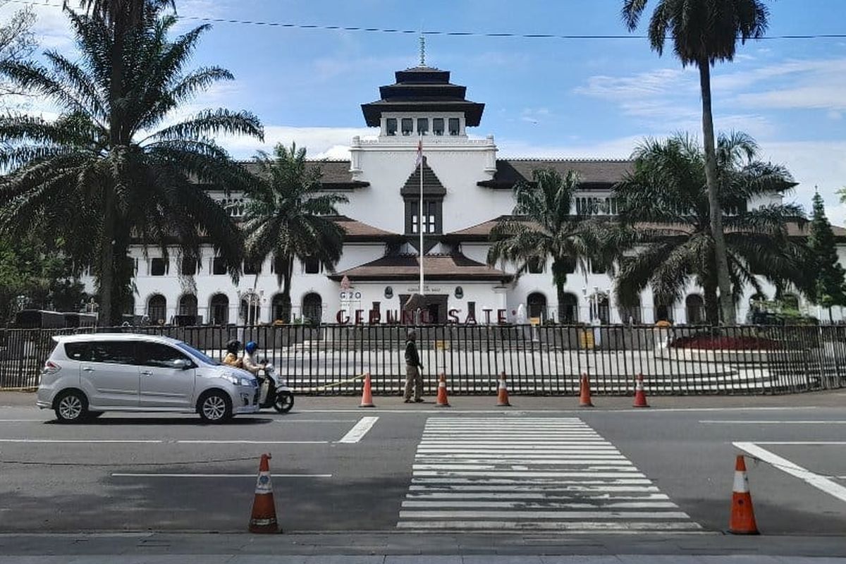 Gedung Sate, sejarah gedung sate, Sejarah Gedung Sate, Bagian Kompleks Pusat Pemerintahan Kolonial Belanda