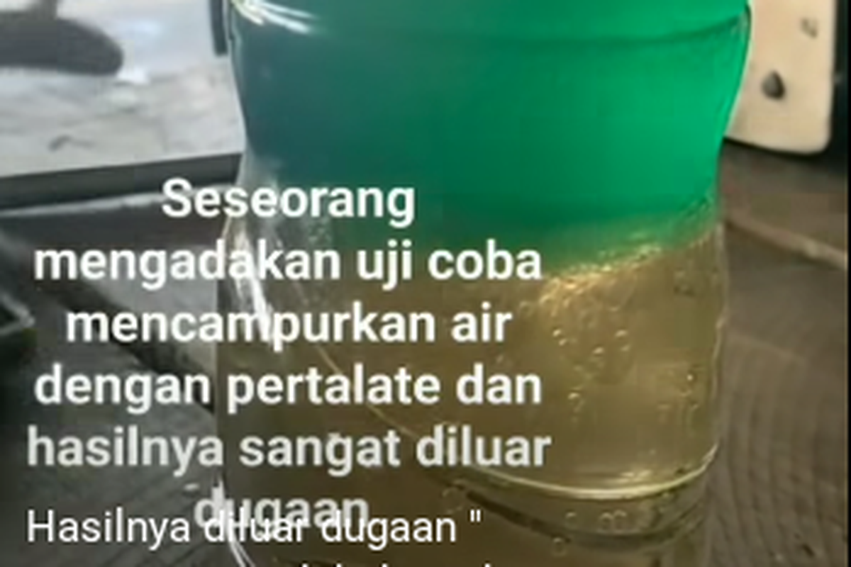 Bensin campur etanol, Bensin campur air, Air bertambah etika tercampur bensin, Air Bisa Bertambah jika Tercampur Bensin? Ini Penjelasan Ahli