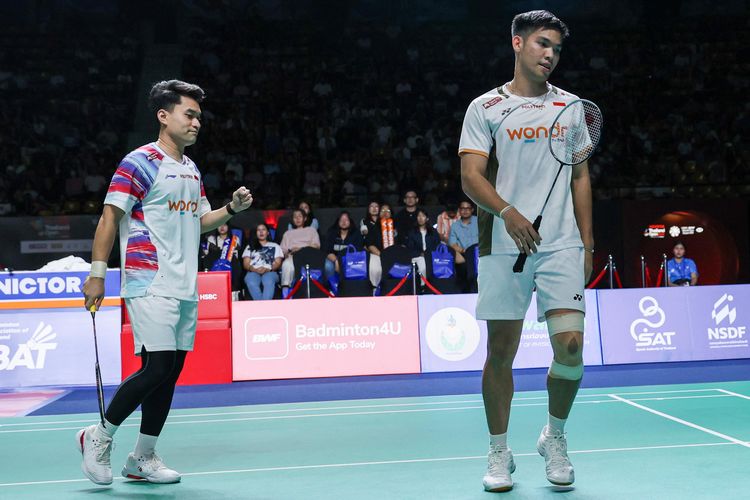 Leo Rolly Carnando, Daniel Marthin, Thailand, Thailand Open, He Ji Ting/Ren Xiang Yu, Kesempurnaan Leo/Daniel, Menang 2 Gim Terus Sampai Juara Thailand Open