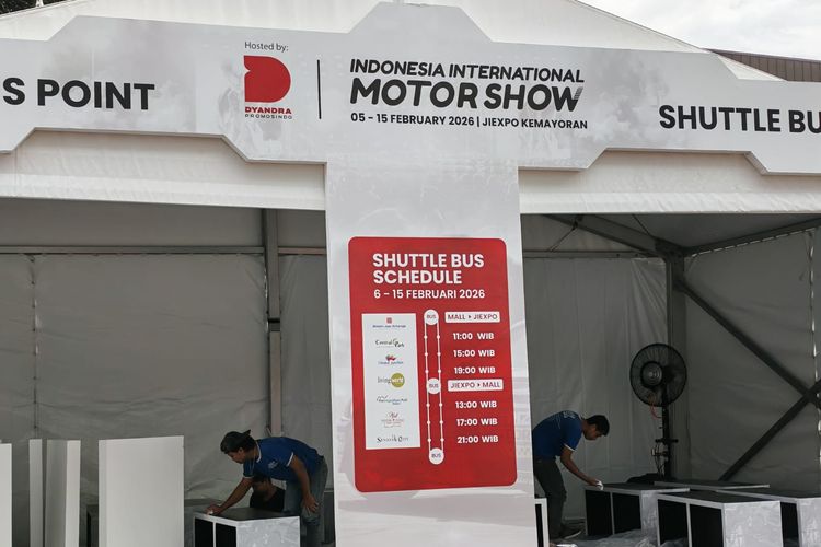 shuttle bus, IIMS 2026, Shuttle Bus IIMS, Ke IIMS 2026 Tanpa Ribet, Ini Lokasi dan Jadwal Shuttle Bus Gratis