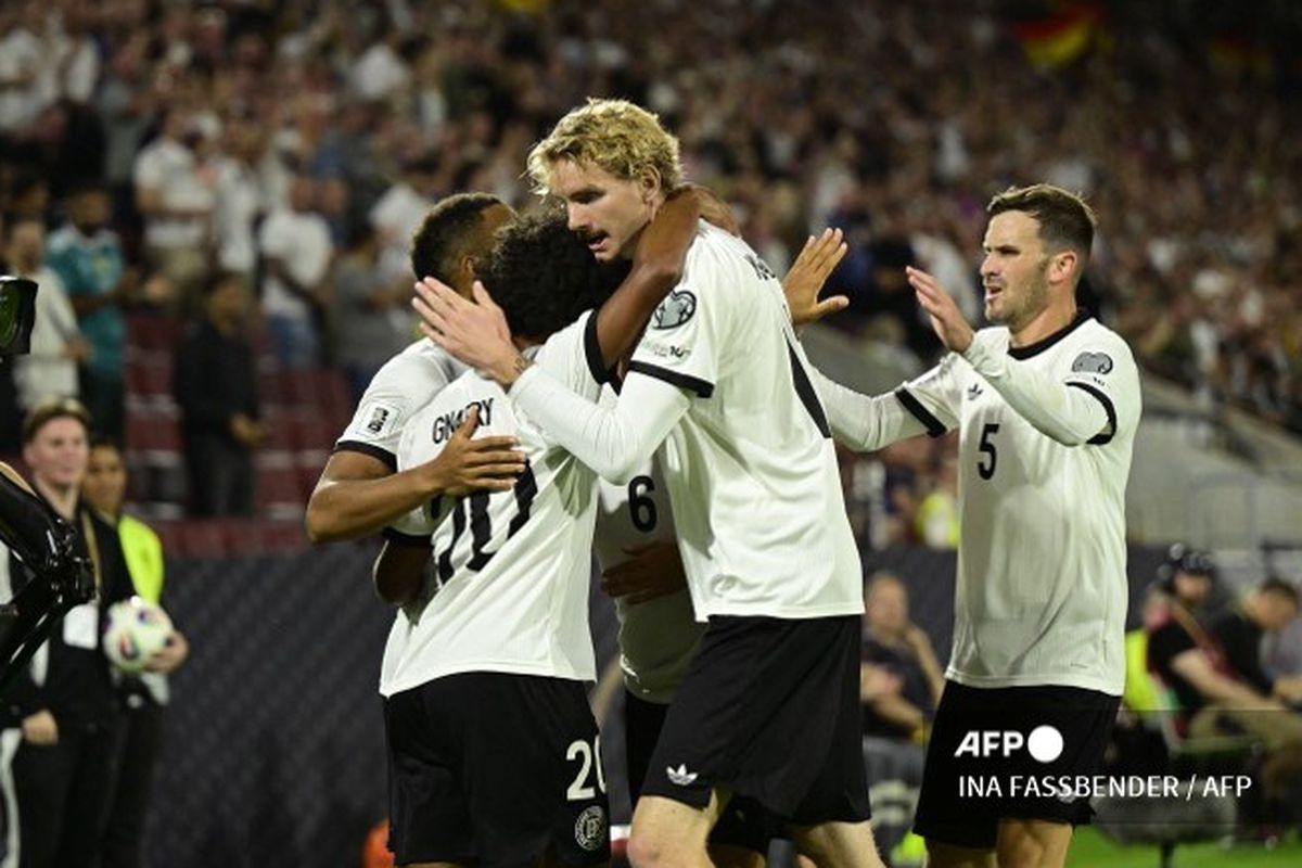 Timnas Jerman, Kualifikasi Piala Dunia 2026, Jerman vs Irlandia Utara, Hasil Jerman Vs Irlandia Utara 3-1, Pasukan Nagelsmann Putus Rentetan Kekalahan