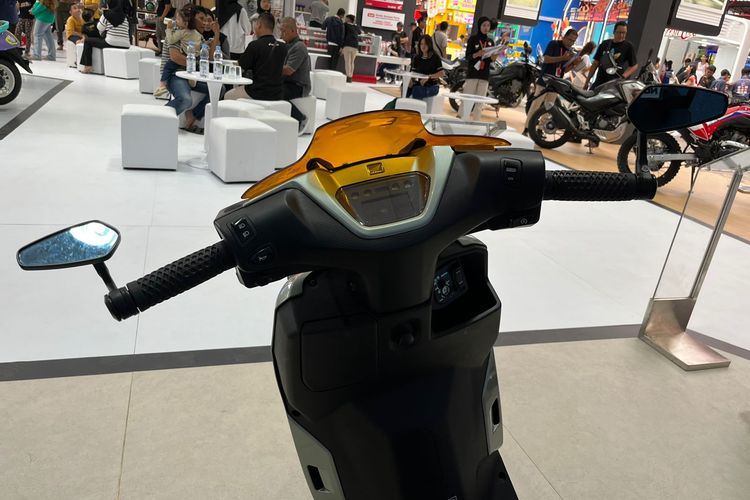 skuter listrik, Pekan Raya Jakarta, Modifikasi motor, Honda Icon e: Capung, Modifikasi Honda Icon e: 'Capung' Jadi Skuter Listrik Dual Purpose