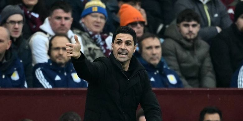 Liga Inggris, Aston Villa, Arsenal, Aston Villa vs Arsenal, Liga Inggris 2025-2026, Mikel Arteta, Premier League, liga inggris 2025-2026, Skor Aston Villa vs Arsenal, Skor Aston Villa Vs Arsenal 2-1, Mikel Arteta Puji Efektivitas Tim Lawan