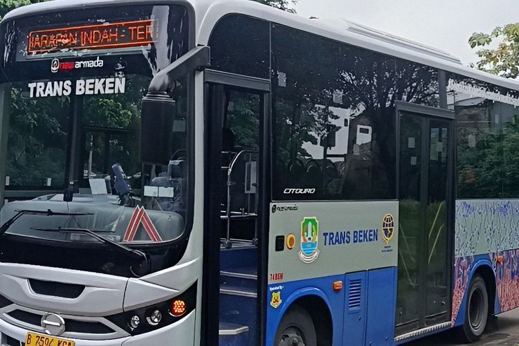 Trans Beken, Kota Bekasi, peresmian bus, transportasi publik, Bus Trans Beken Resmi Beroperasi di Bekasi, Masih Gratis