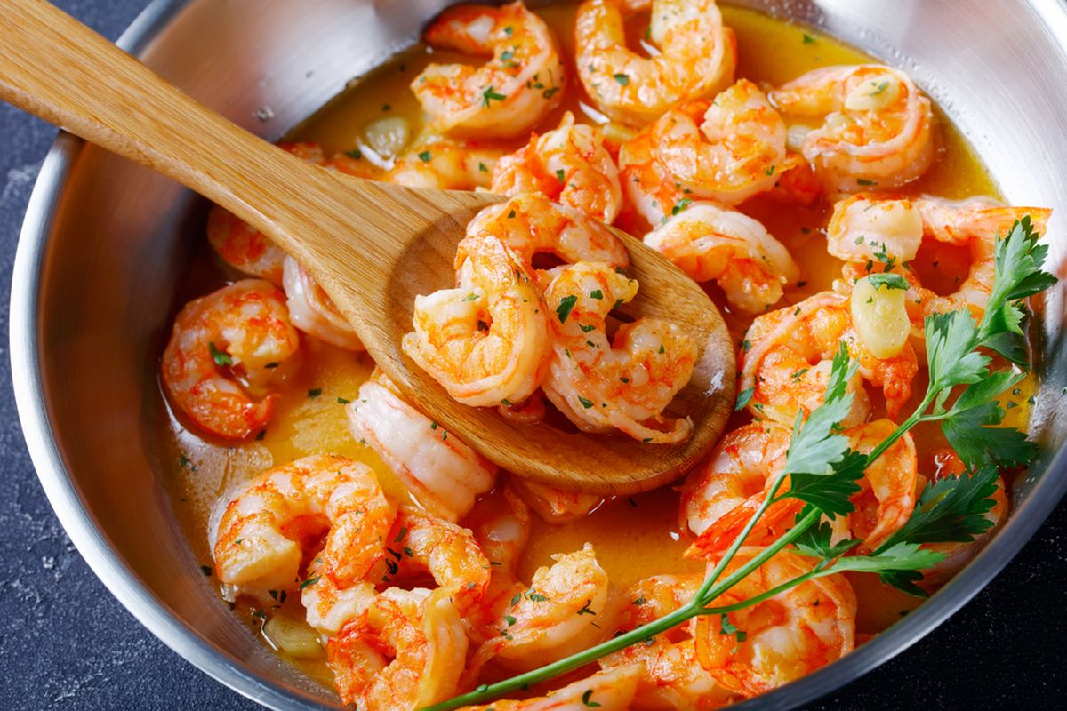 Udang, cabai, Resep, memasak udang, Resep Udang Saus Mentega Lemon Pedas, Perpaduan Gurih dan Asam