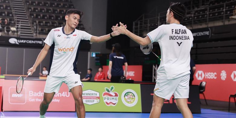 Fajar Alfian, Firly Assyifa, Australian Open, China Open, bulu tangkis, Australian Open 2025, China Open 2025, Atlet Bulu Tangkis Indonesia Fajar Alfian Menikah dengan Firly Assyifa