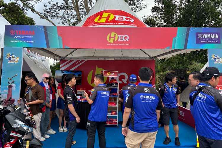 Yamaha Cup Race, aki motor yamaha, aki mootor HiTEQ, Merek Aki Motor ini Dukung Ajang Balap Lokal di Tasikmalaya