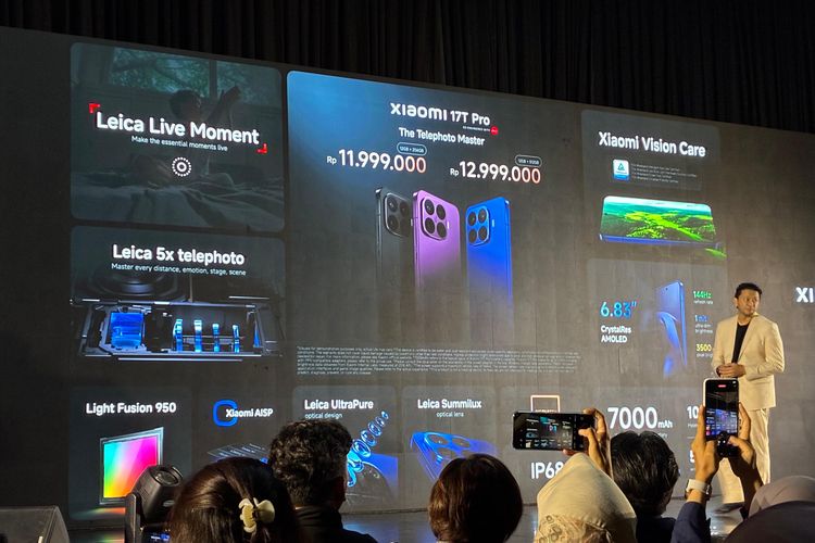 Xiaomi 17T, Xiaomi 17T Pro, Xiaomi 17T dan 17T Pro Resmi di Indonesia, Kamera Leica Baterai hingga 7.000 mAh