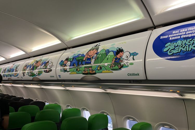 Citilink Indonesia, AQUA, Punya Livery Pesawat Baru, Citilink Gandeng Ilustrator Lokal