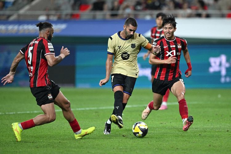 Barcelona, FC Seoul, Liga Spanyol, laga persahabatan, Barcelona vs FC Seoul, Pujian Hansi Flick untuk Gavi Usai Pesta 10 Gol Barcelona