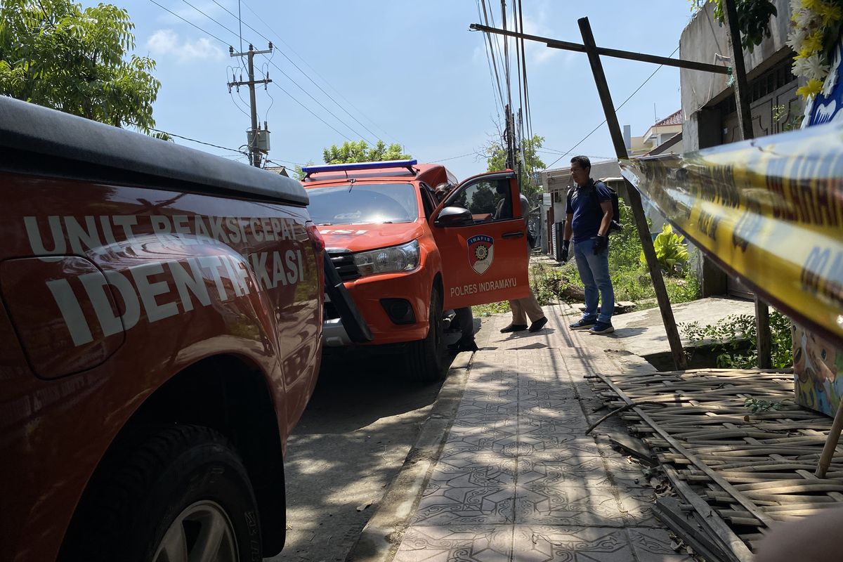 Polres Indramayu, pembunuhan indramayu, pembunuhan satu keluarga indramayu, pembunuhan keluaraga indramayu, Tersangka Pembunuhan Satu Keluarga Indramayu Ditangkap, Pulang karena Bingung saat Kabur