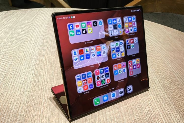 Huawei, HP lipat tiga, Huawei Mate XT2, huawei, hp lipat tiga, hp lipat tiga huawei, Bocoran HP Lipat Tiga Huawei Mate XT2, Meluncur Tahun Ini?