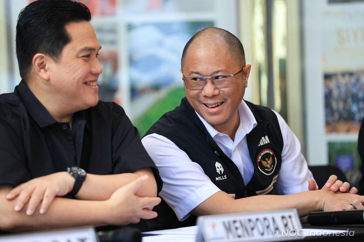 Menpora, Erick Thohir, Tim Indonesia, SEA Games 2025, CdM Pastikan Kesiapan Indonesia untuk SEA Games 2025, Target 80 Emas dan Tiga Besar