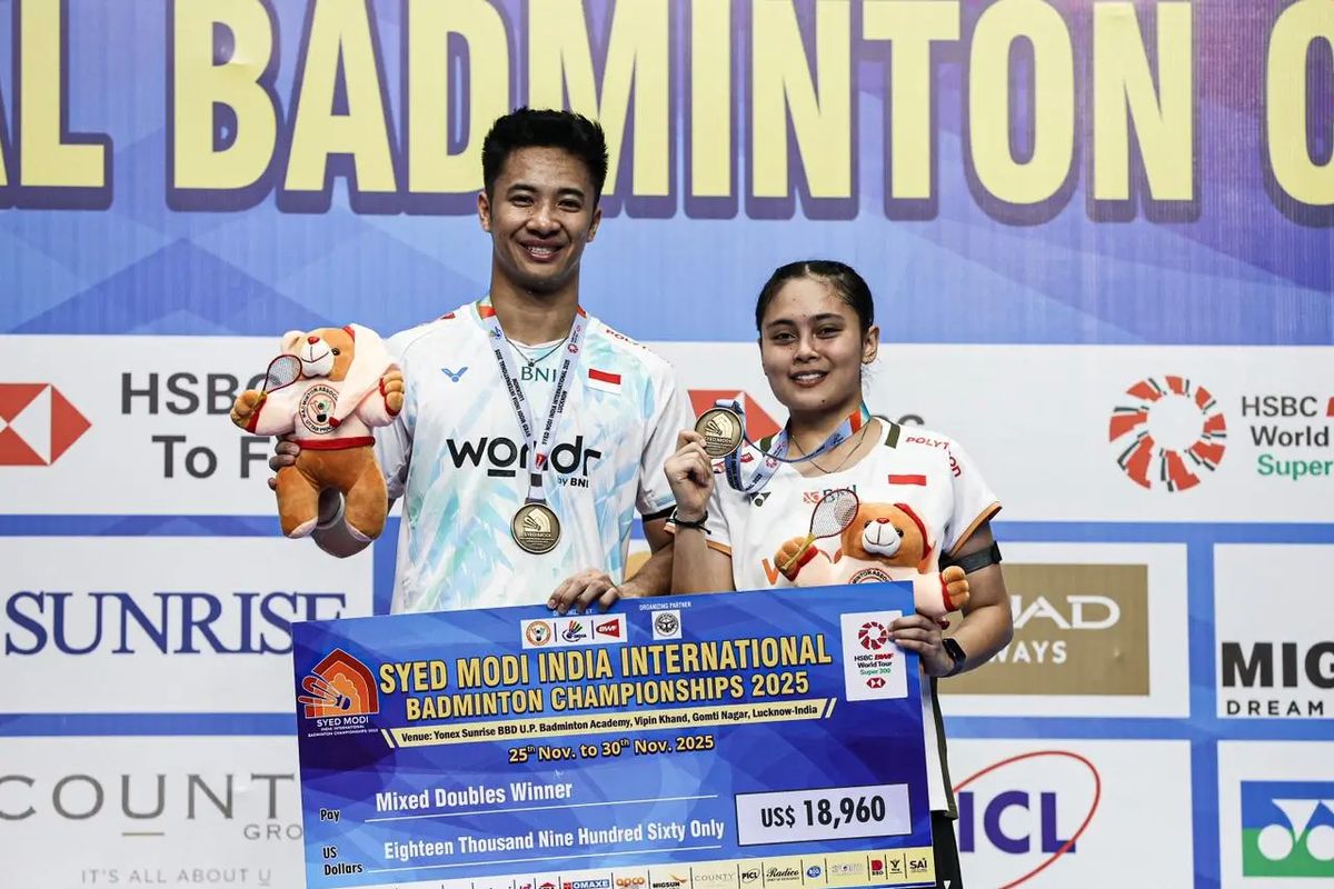 Dejan Ferdinansyah, Bernadine Anindya Wardana, Malaysia, Jimmy Wong, Lai Pei Jing, Indonesia, Indonesia Masters, Indonesia Masters 2026: Kunci Dejan/Bernadine Singkirkan Wakil Malaysia