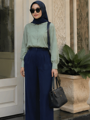 warna sage, mix and match, kombinasi warna, Warna Sage Cocok dengan Warna Apa? Ini 10 Kombinasinya, Apa Itu Warna Sage dan Kenapa Banyak Digemari?, Warna Sage Cocok dengan Warna Apa?, Inspirasi Outfit dengan Warna Sage, Tips Mix and Match Warna Sage agar Tidak Norak, Warna Jilbab yang Cocok dengan Baju Sage, Jilbab warna nude dan cream, FAQ Seputar Warna Sage, Kesimpulan