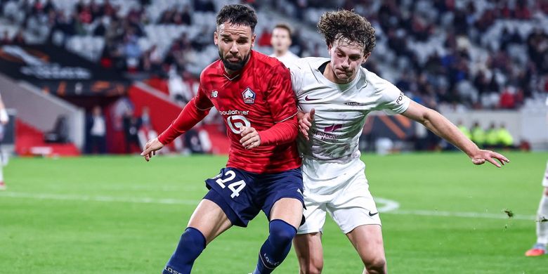Liga Europa, AS Roma, Lille, Europa League, calvin verdonk, UEFA Europa League, Liga Europa 2025-2026, Bruno Genesio, AS Roma vs Lille, Bruno Genesio Apresiasi Permainan Calvin Verdonk Cs Lawan AS Roma