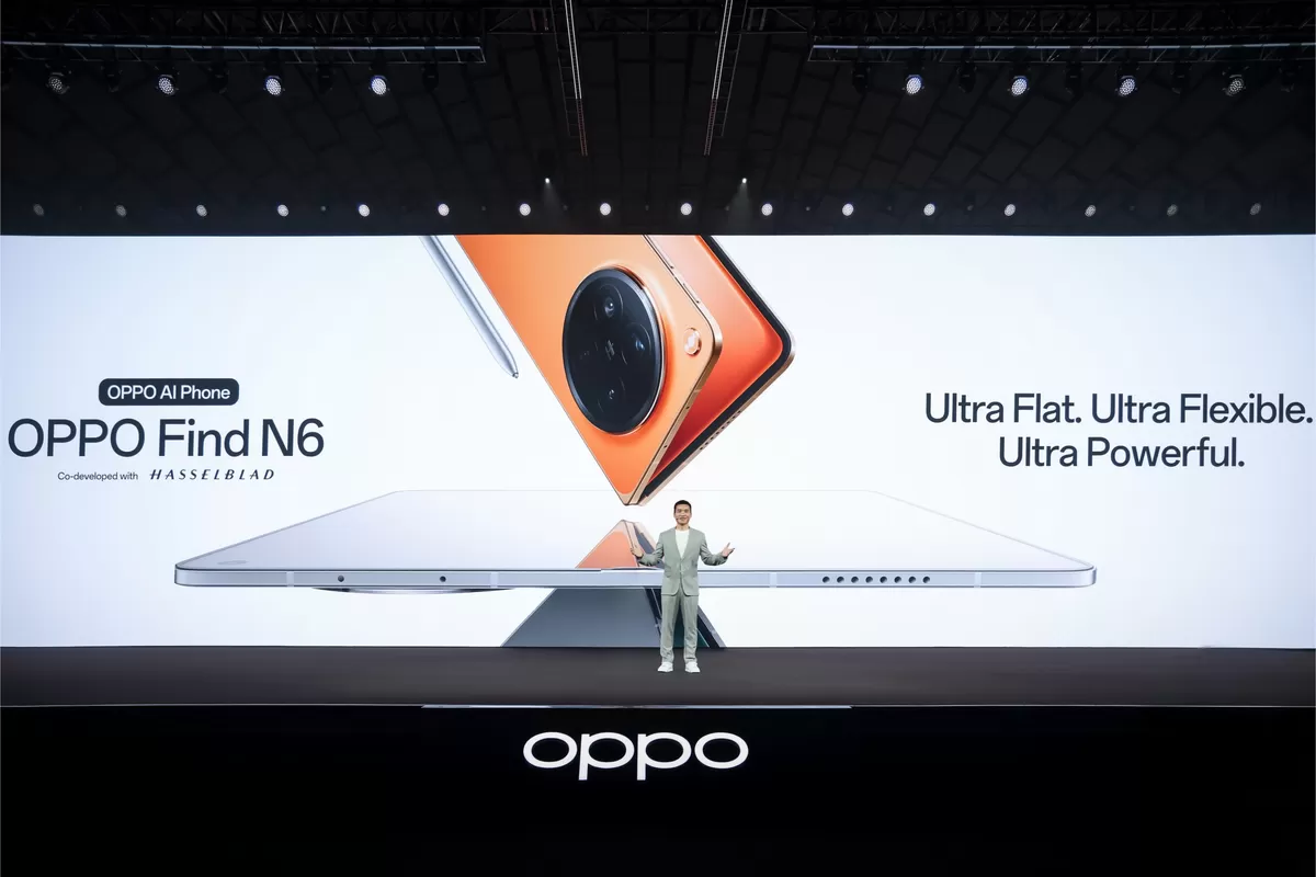 Find N6, Oppo, HP Lipat Oppo Find N6 Rilis, Diklaim Tanpa Garis Lipatan