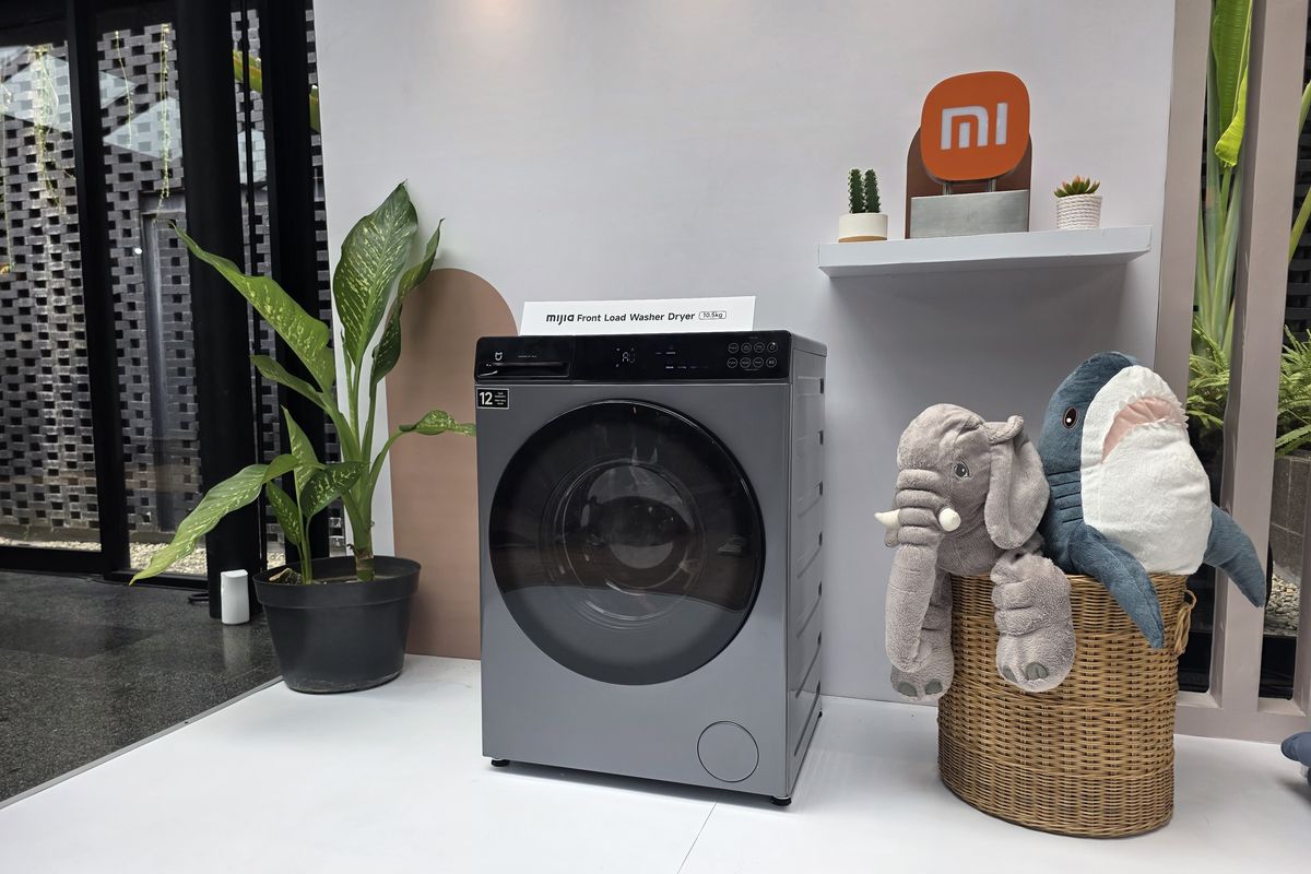 smart home, mesin cuci, Mijia Front Load Washer Dryer, xiaomi mijia, ekosistem xiaomi, 5 Fitur Mesin Cuci Xiaomi Mijia, Bisa Self Cleaning dan Cuci Baju via HP, Steam Wash, Baby Care dan Hygiene, Kapasitas yang besar, Ekosistem Xiaomi, Self-cleaning, Harga dan ketersediaan