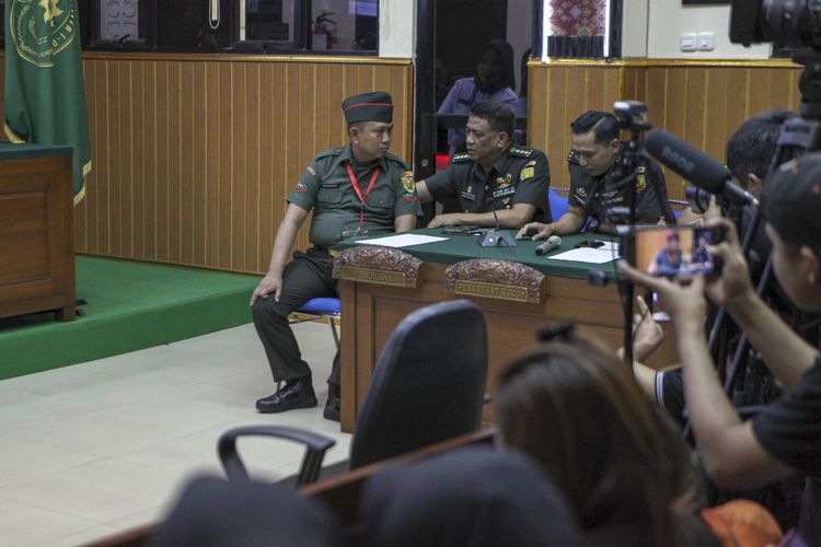 kasus sabung ayam di Way Kanan Lampung, Kopda Bazarsah, Pengadilan Militer 1-04 Palembang, kopda bazarsah dihukum mati, kopda bazarsah divonis mati, Vonis Mati Kopda Bazarsah Penembak 3 Polisi di Way Kanan Dijawab dengan Ajuan Banding, Hakim: Tidak Ada Hal yang Meringankan, Dakwaan Primer Gugur, Dakwaan Sekunder Terbukti, Vonis Mati Pertama di Pengadilan Militer I-04 Palembang , Dijatuhi Vonis Mati, Kopda Bazarsah Ajukan Banding