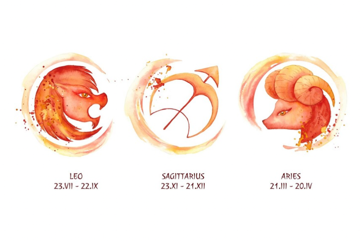 Zodiak, Mengenal 3 Zodiak Berelemen Api, Dikenal Berani dan Penuh Semangat, Karakter umum zodiak berelemen api, Aries: Sosok pelopor yang penuh keberanian, Leo: Karismatik dan percaya diri, Sagitarius: Petualang yang mencintai kebebasan