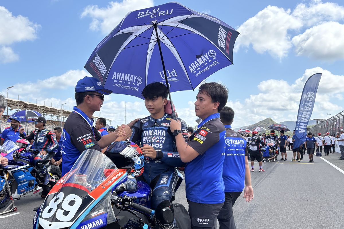 Yamaha Racing Indonesia, ARRC, Sirkuit Mandalika, Wahyu Nugroho, asia road racing championship 2025, ARRC 2025, SS600 ARRC, ARRC Mandalika 2025, ARRC 2025: Drama Crash Pebalap SS600 Indonesia di Sirkuit Mandalika