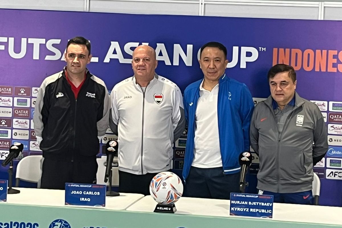 Timnas Futsal Indonesia, Hector Souto, Piala Asia Futsal 2026, Hector Souto Bidik Perempat Final Piala Asia Futsal 2026, Indonesia Awali Lawan Korea Selatan