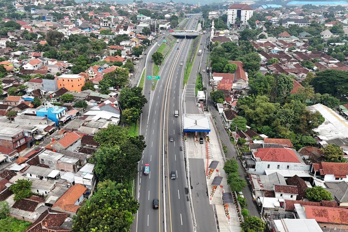 one way, Tol Semarang, arus mudik, Jasamarga, one way lokal, One Way Lokal Tol Semarang Masih Berlaku, Lalin Lancar