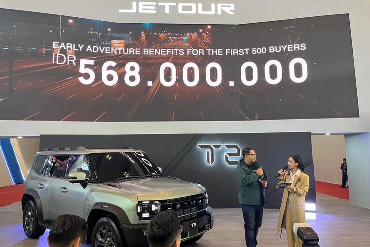 Jetour T2, teknologi modern, SUV Petualang, GJAW 2025, Spesifikasi Jetour T2, SUV Petualang Rp 500 Jutaan