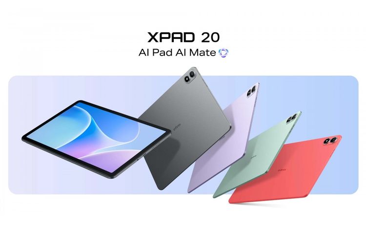 Infinix, tablet, Tablet, Infinix Xpad 20, Spesifikasi Infinix Xpad 20, Harga Infinix Xpad 20, infinix, spesifikasi Infinix Xpad 20, Infinix Xpad 20 Resmi di Indonesia, Tablet AI 11 Inci Harga Rp 1 Jutaan