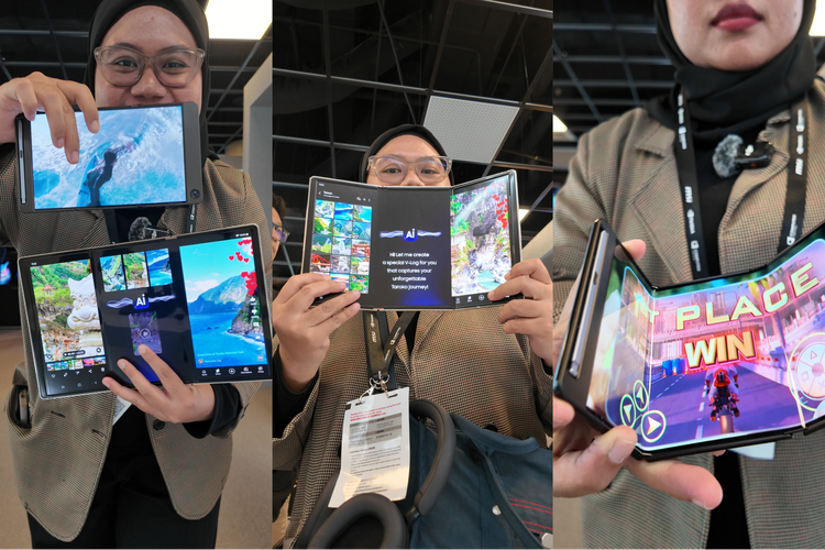 Samsung, Flex G, ponsel lipat tiga, layar lipat tiga, hp lipat tiga, Galaxy Z TriFold, galaxy trifold, samsung galaxy trifold, samsung z trifold, HP Lipat Tiga Perdana Samsung, Inikah Skema Lipat Unik Galaxy Z TriFold?