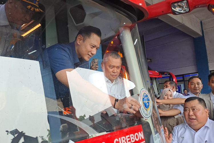 bus pariwisata, Kemenhub, Libur Idul Adha, ramp check, Ramp check bus, Kemenhub Gelar Ramp Check Bus Pariwisata Saat Libur Idul Adha