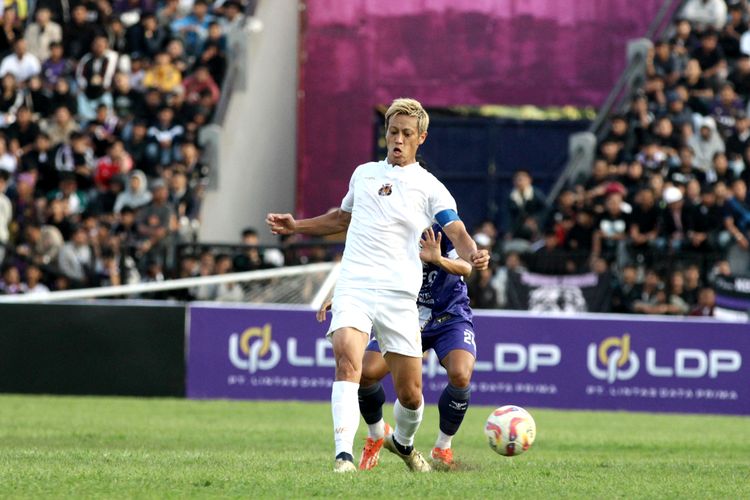 Persik Kediri, Super League 2025-2026, Persik, Keisuke Honda, Pesan Doa Keisuke Honda untuk Persik Kediri di Acara Launching Tim