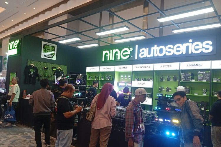 Nine Autoseries, Inovasi Lampu LED Double Laser Meluncur di IIMS 2026