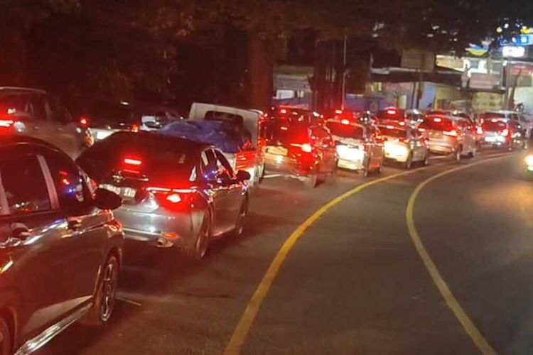 car free night, Jadwal Car Free Night di Jalur Puncak Saat Malam Tahun Baru